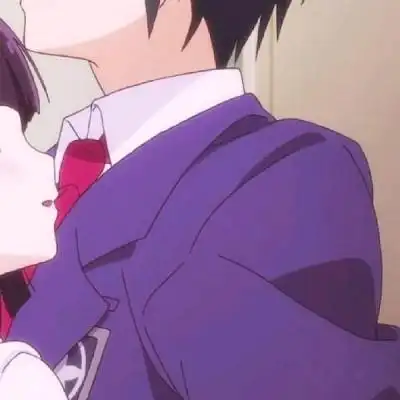 一人一半超甜情侣头像动漫一男一女图片