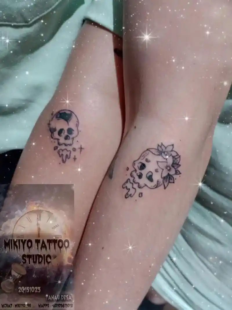 情侣小纹身～情侣小纹身～ 小清新纹身  感谢支持  miki - 抖音