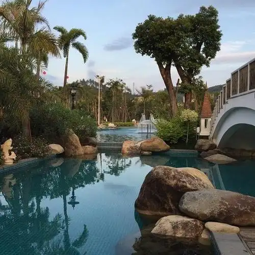 【特价】汕尾海丰赤石水底山温泉庄园电子手环门票 水底山温泉庄园