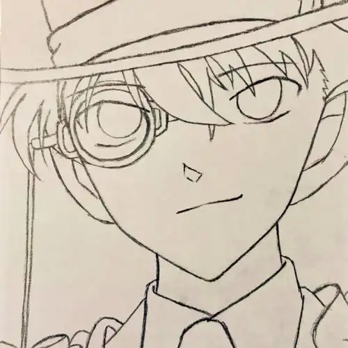 大人已经是喜欢基德大人的第三年了#名侦探柯南  #怪盗基德  #手绘