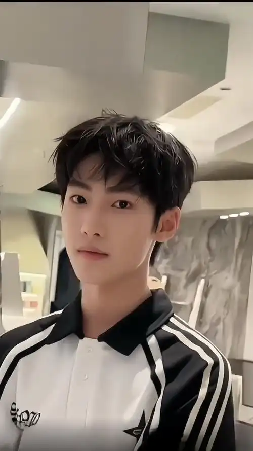 中分发型超帅气