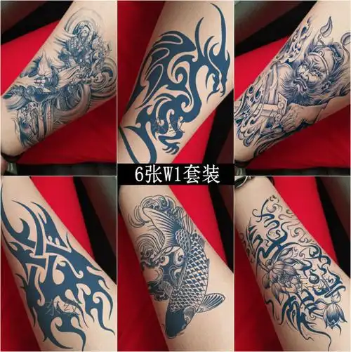 花臂纹身贴半臂