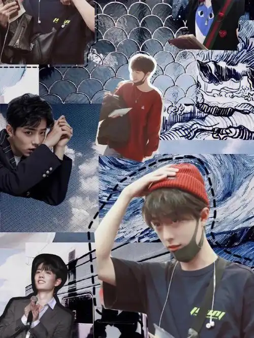 肖战拼接壁纸✅