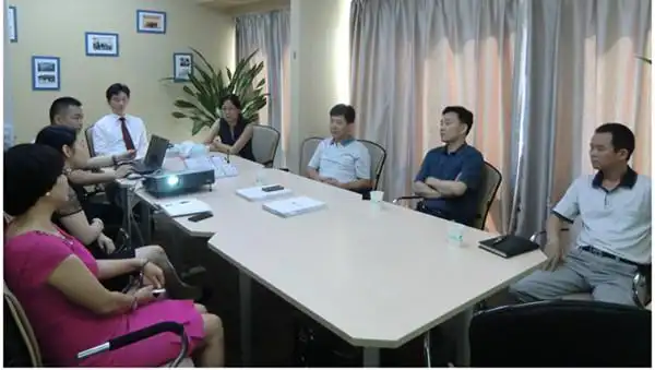 宝安区副区长廖少权一行到我所开展调研工作