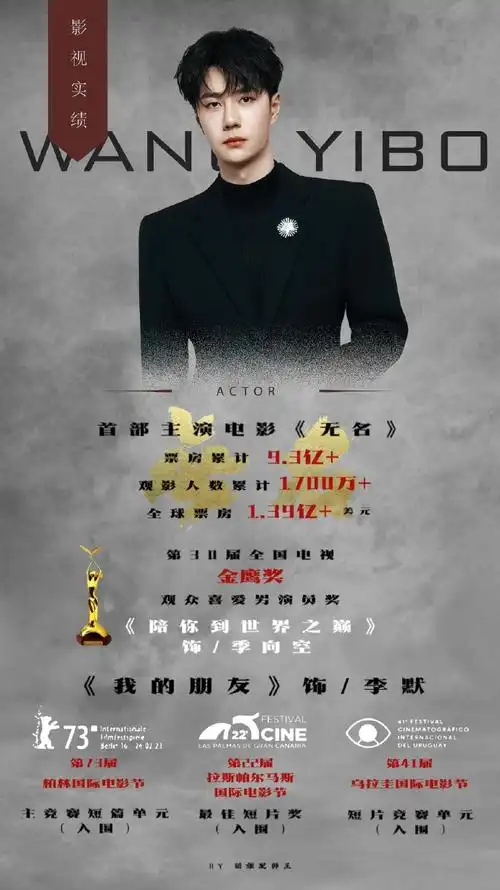 王一博电影横跨上半年三大档期##王一博