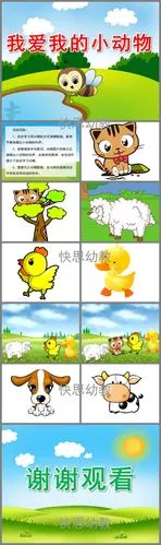 我爱我的小动物ppt课件教案图片
