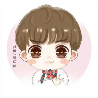 蔡徐坤动漫头像图片大全 高清q版的蔡徐坤手绘卡通萌图头像