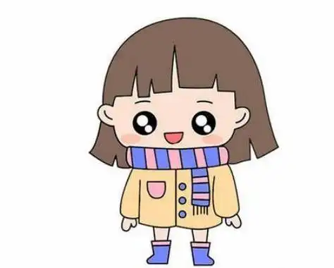 儿童画怎么画可爱小女孩简笔画步骤全身涂色小女孩简笔画步骤图漂亮