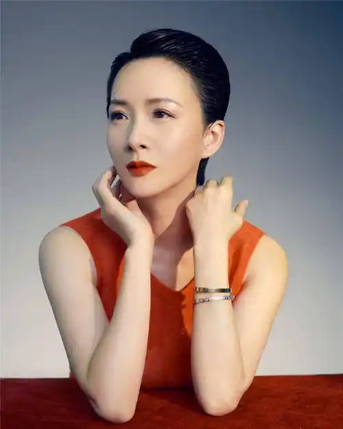 50岁演员谢兰曝永居美国,低调回国变化太大,脸不对称油光满面