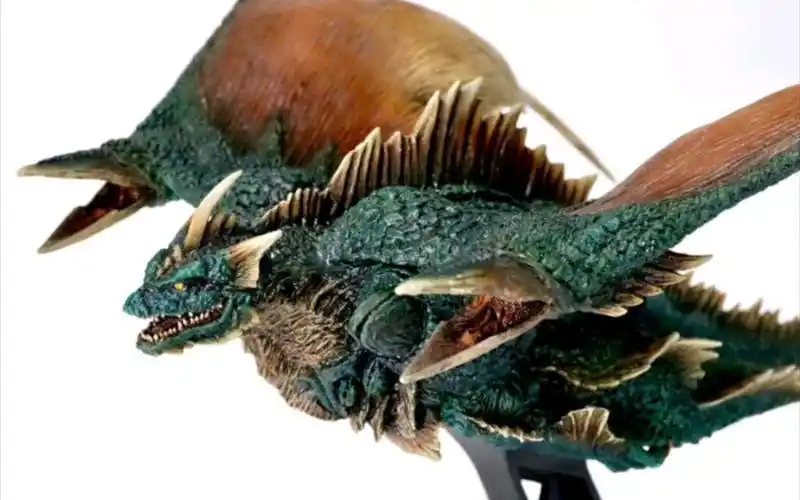 随手发~海魔兽达哥拉gk涂装完成品,涂装细致还原,日本网友出品,视图