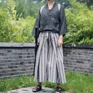 日本山本耀司暴走族 bf风浮世绘妖怪和风纹身印花长款和服外套0人付款