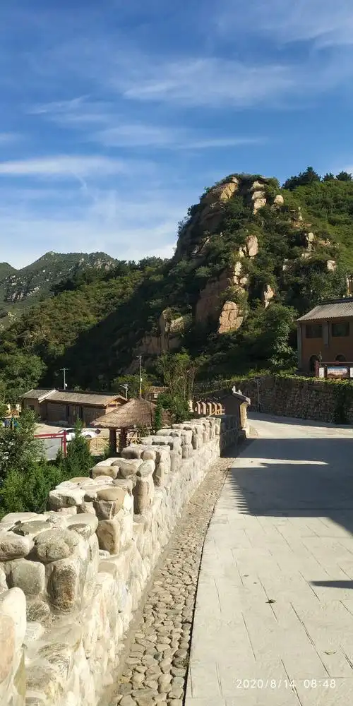 精准扶贫的硕果,阜平骆驼湾.