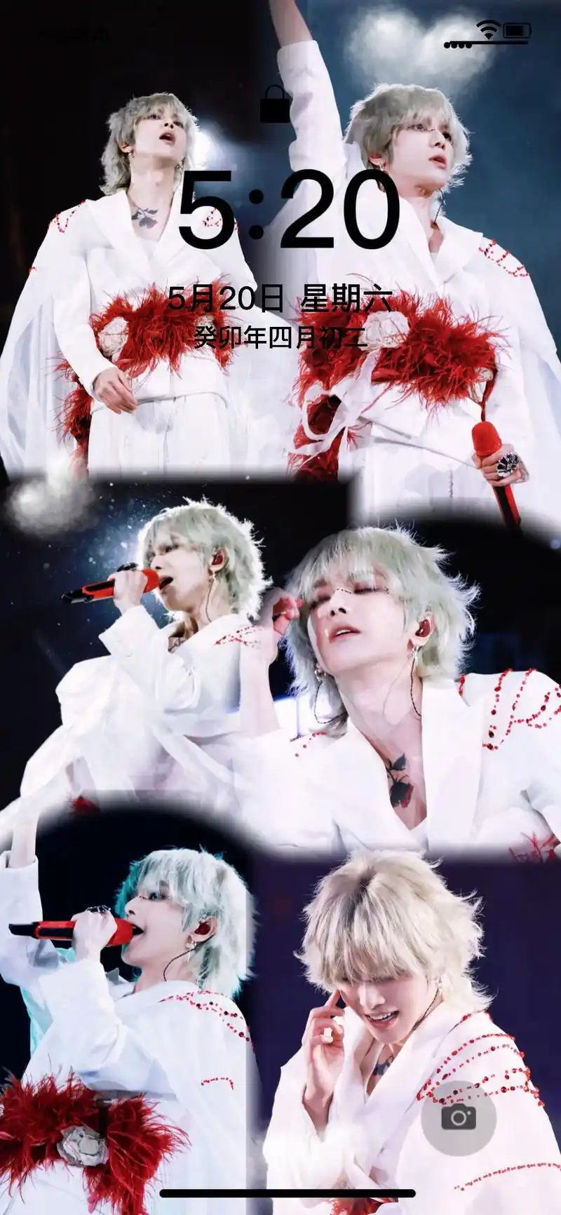 华晨宇壁纸第二波.日出东方落于西,朝思暮想念于你,走一起去看 - 抖音