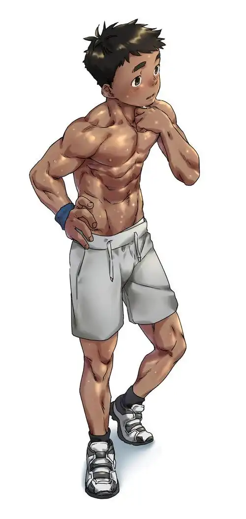 筋肉筋肉clipstudiopaintillustration