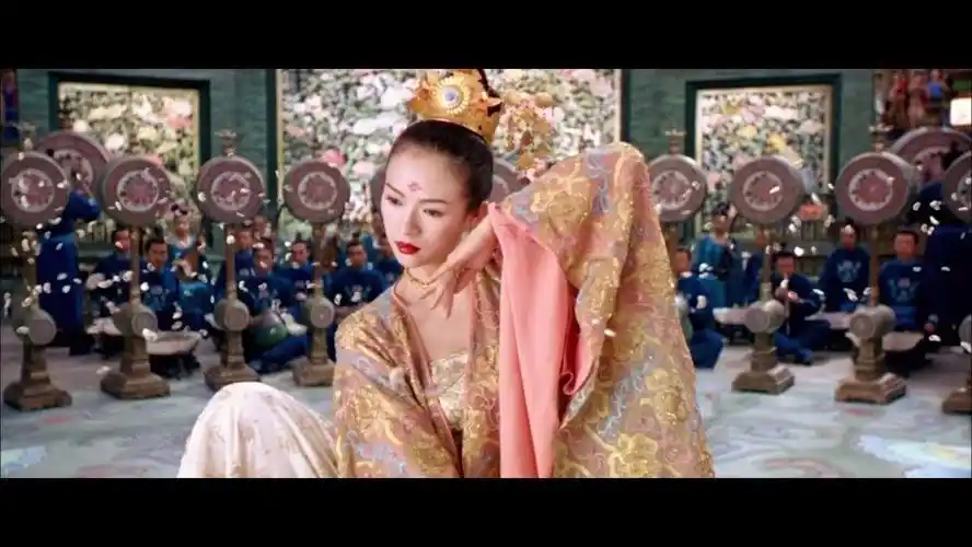 电影中舞蹈 十面埋伏 | 仙人指路 章子怡这段"仙人指路"水袖舞美爆