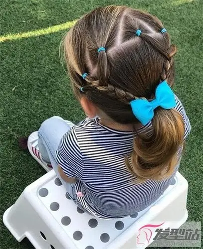 20款小女孩发型扎法最全儿童编发大全3