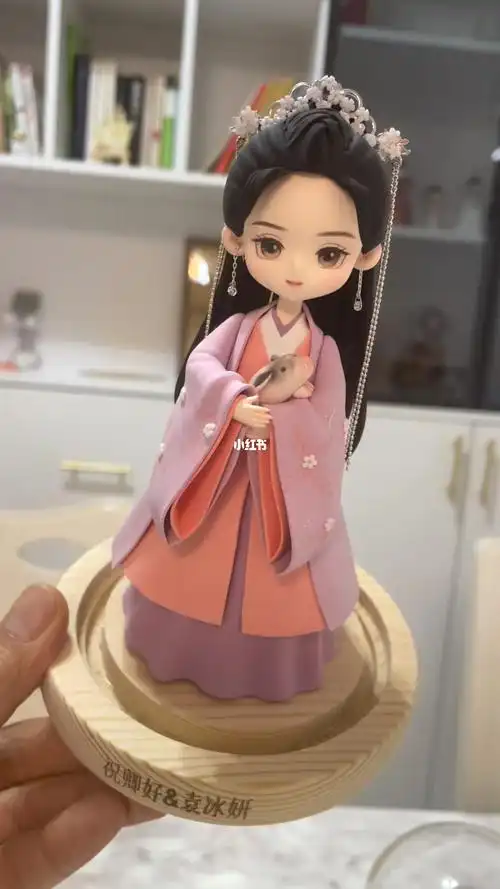 我的粘土世界  #祝卿好  #超轻粘土古风q版手办