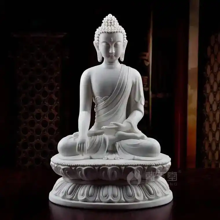 汉白玉佛像#精雕#玉石雕刻艺术 #纯手工打造 - 抖音