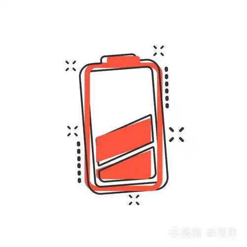 电池电量等级标志说明象形文字.蓄能器业务飞溅效果概念