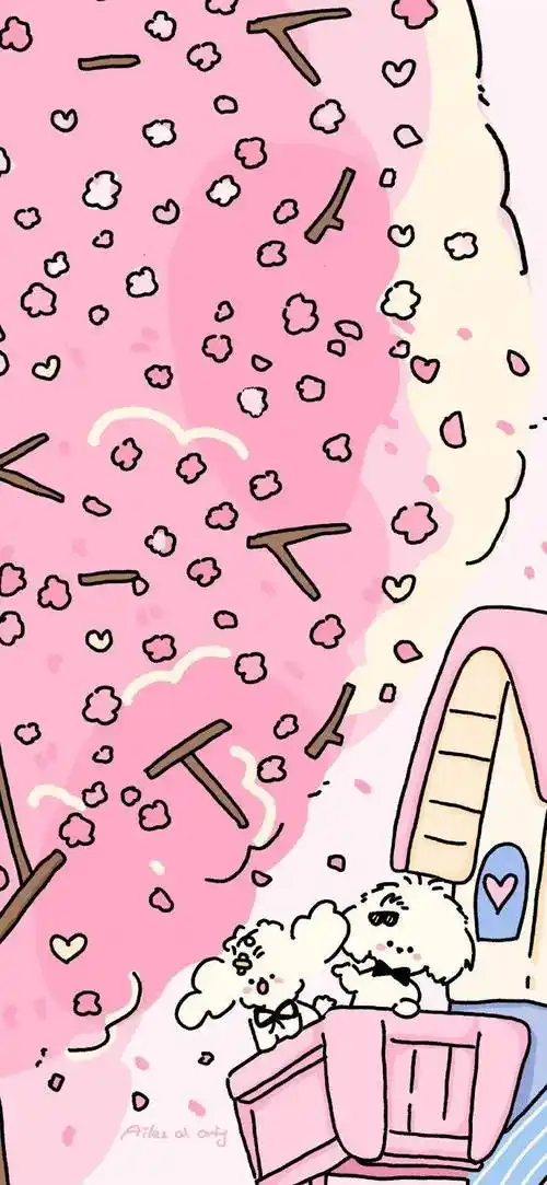 锁屏壁纸可爱套图02↓↓↓反正就是希望你们永远开心今天更一期锁屏