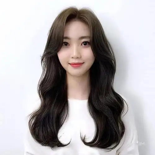 发型欣赏网红大波浪卷