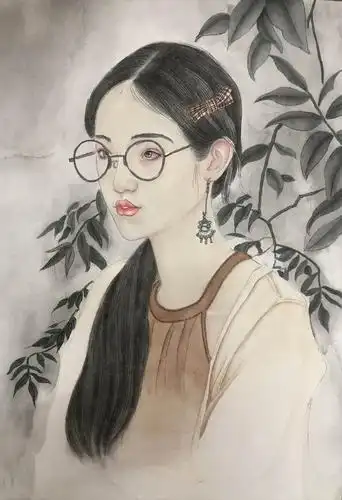 琼台师范美术学专业教学课业展 ――2016美术学国画班《工笔人物》