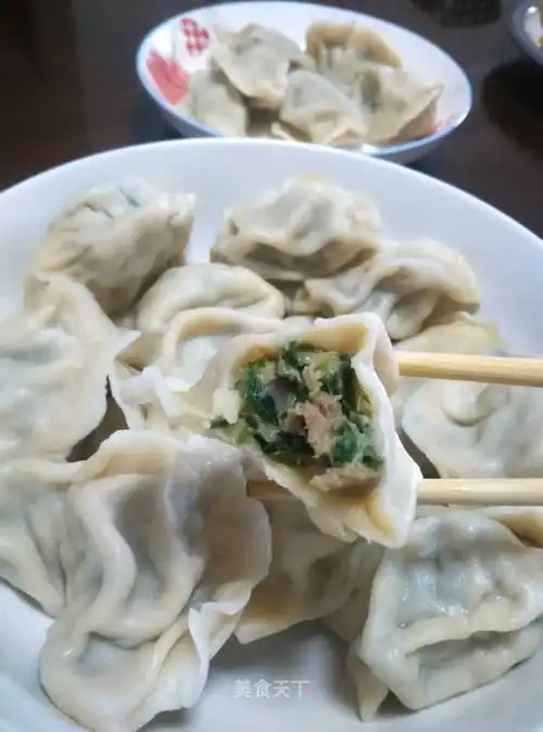 韭菜肉饺子