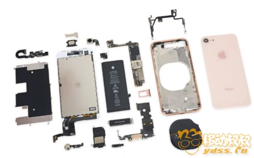 苹果新机 iphone 8完全拆机步骤图示 看清内部真面目