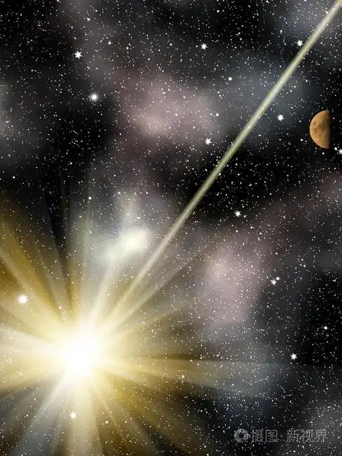 天上的星星月亮