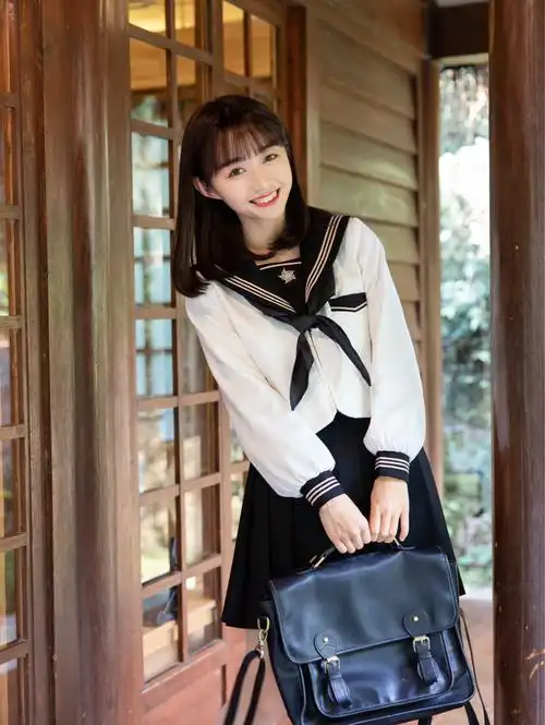 jk制服 少女|元气水手服