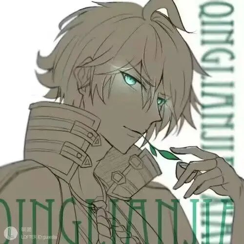 王者荣耀马克 李白帅气小哥哥头像by这个小哥哥有点酷?