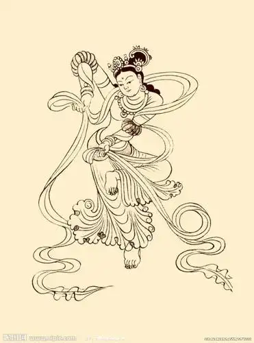 敦煌壁画故事简笔画