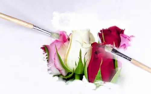 另类的笔触油画,高清图片,电脑桌面-壁纸族