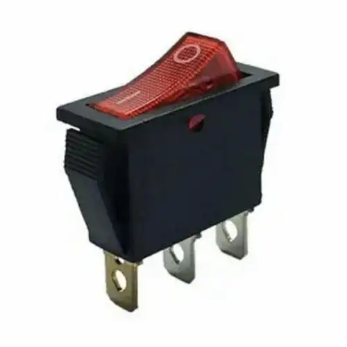 电锅开关配件按钮4000w多功能多星电饭锅电炒电热锅船型开关带灯5个装