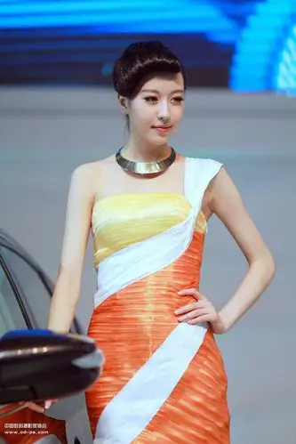 长春车展人像 精致超模张紫薇