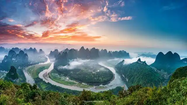 中国锦绣河山的一颗璀璨明珠——漓江