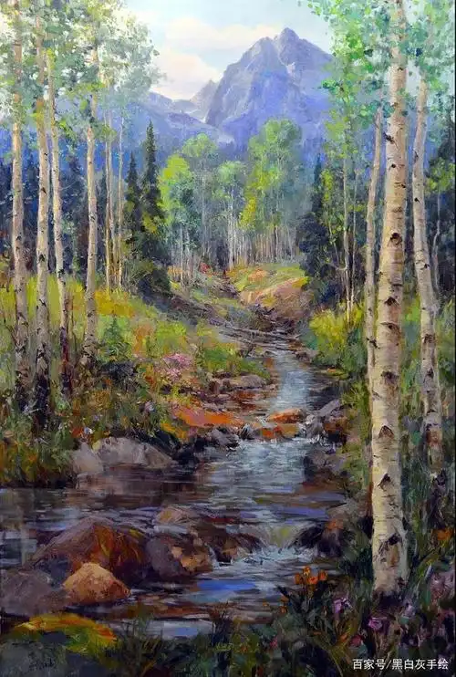 精选15幅油画风景,分享给喜欢画画的你