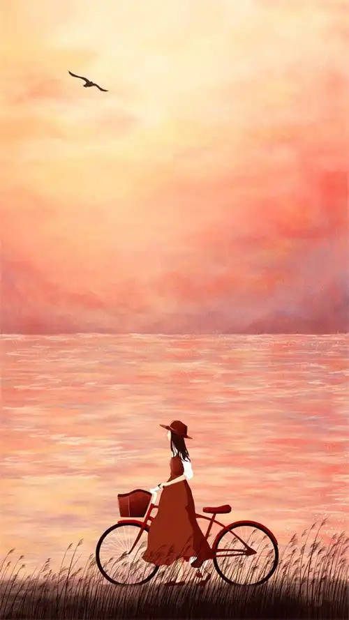 唯美梦幻插画图片手机壁纸_卡通_手机壁纸下载_美桌网