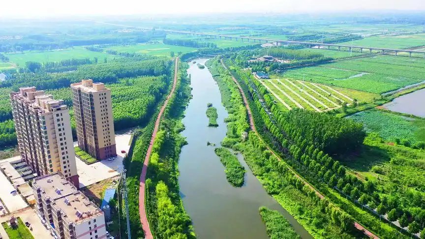 临沂柳青河湿地公园.太美了.临沂北城是滴公园.