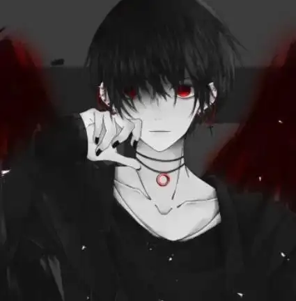 暗黑系头像男帅气(动漫黑暗系血瞳男头像)-柠檬ai自媒体