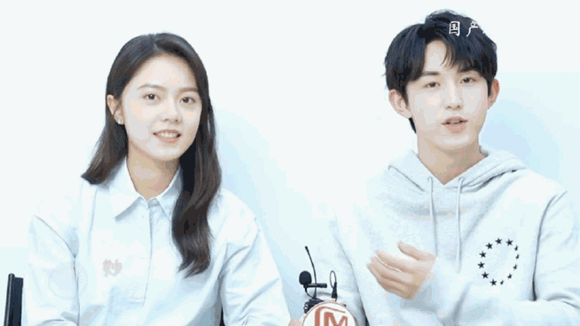 赵今麦郭俊辰双人采访好甜