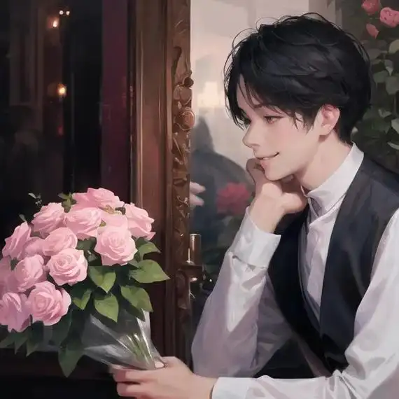 刘亦菲捧花 情侣头像 男生版.有没有帅哥喜欢的,喊上你家小仙 - 抖音