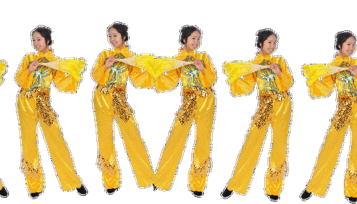 秋思梦境原创透明gif格式舞蹈人物素材