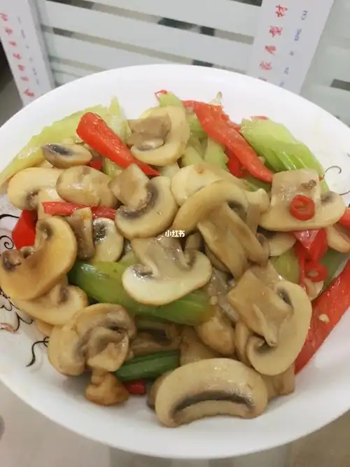 健康素菜家常菜之-|清炒口蘑