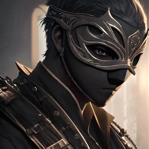 神秘头像 蒙面人