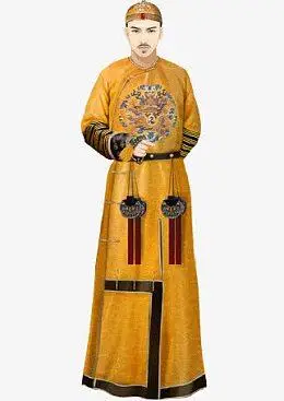 皇帝龙袍男子