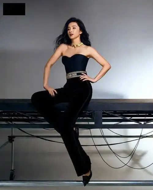 原创李冰冰复古运动大片曝光成熟稳重又性感网友真不愧是大花