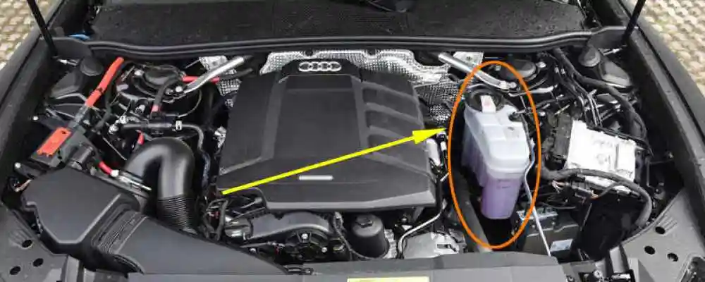 奥迪a4l防冻液多久更换一次,a4l冷却液补给与更换教程