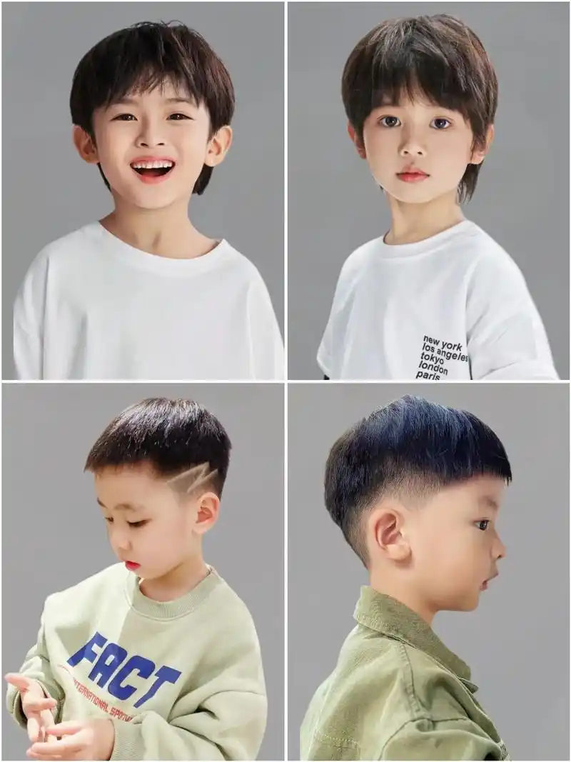 男童夏日发型来咯～夏天来了,阳光灿烂,美妈们是时候给我们的小 - 抖