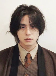 假发男日系卷发中性中分刘海自然微卷男生短发修脸时尚帅气全头套